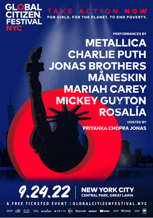 Global Citizen Festival 2022 - Central Park, New York (2022)